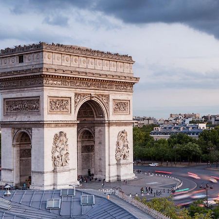 Studio Champs Elysees Tour Eiffel Parigi Esterno foto